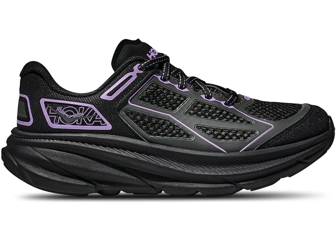 Hoka One One Clifton One9 Black Aster Flower