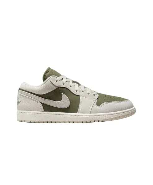 Jordan 1 Low Medium Olive Sail