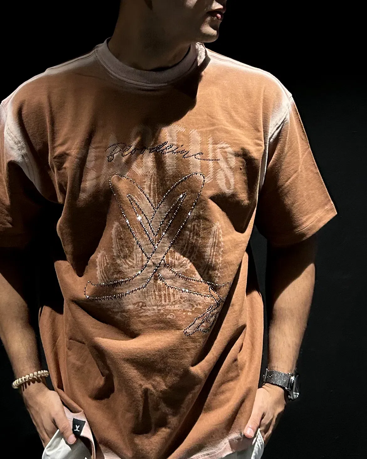 CACTUS BLOODLINE T-Shirt - CHOCOLATE