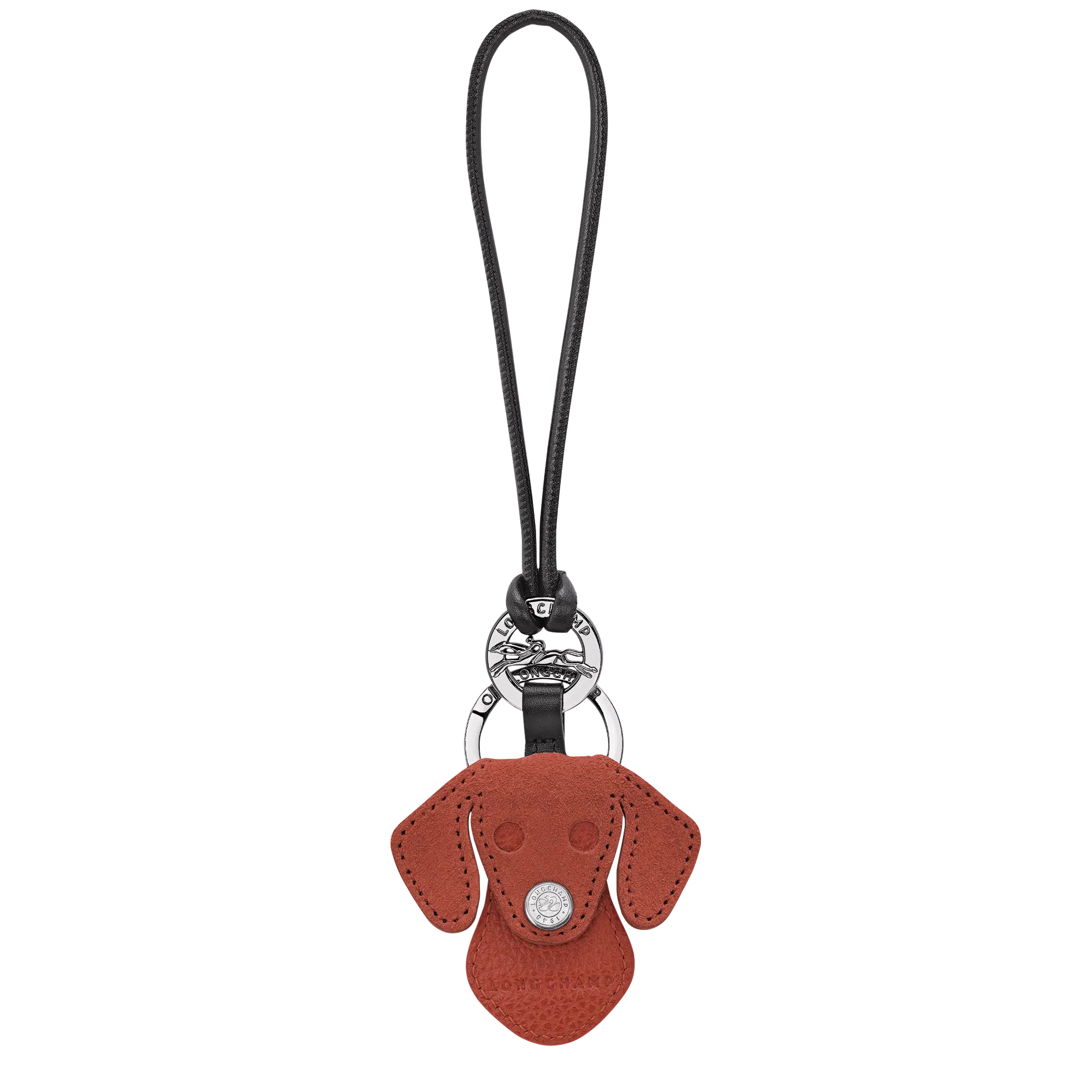 Longchamp Key ring Terracotta
