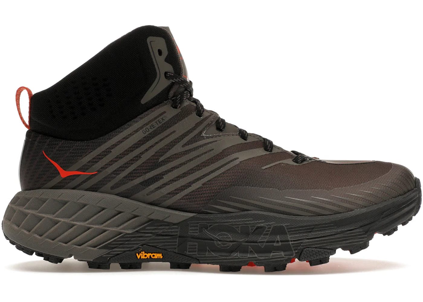 Hoka One One Speedgoat Mid Gore-Tex 2 Black Grey Red
