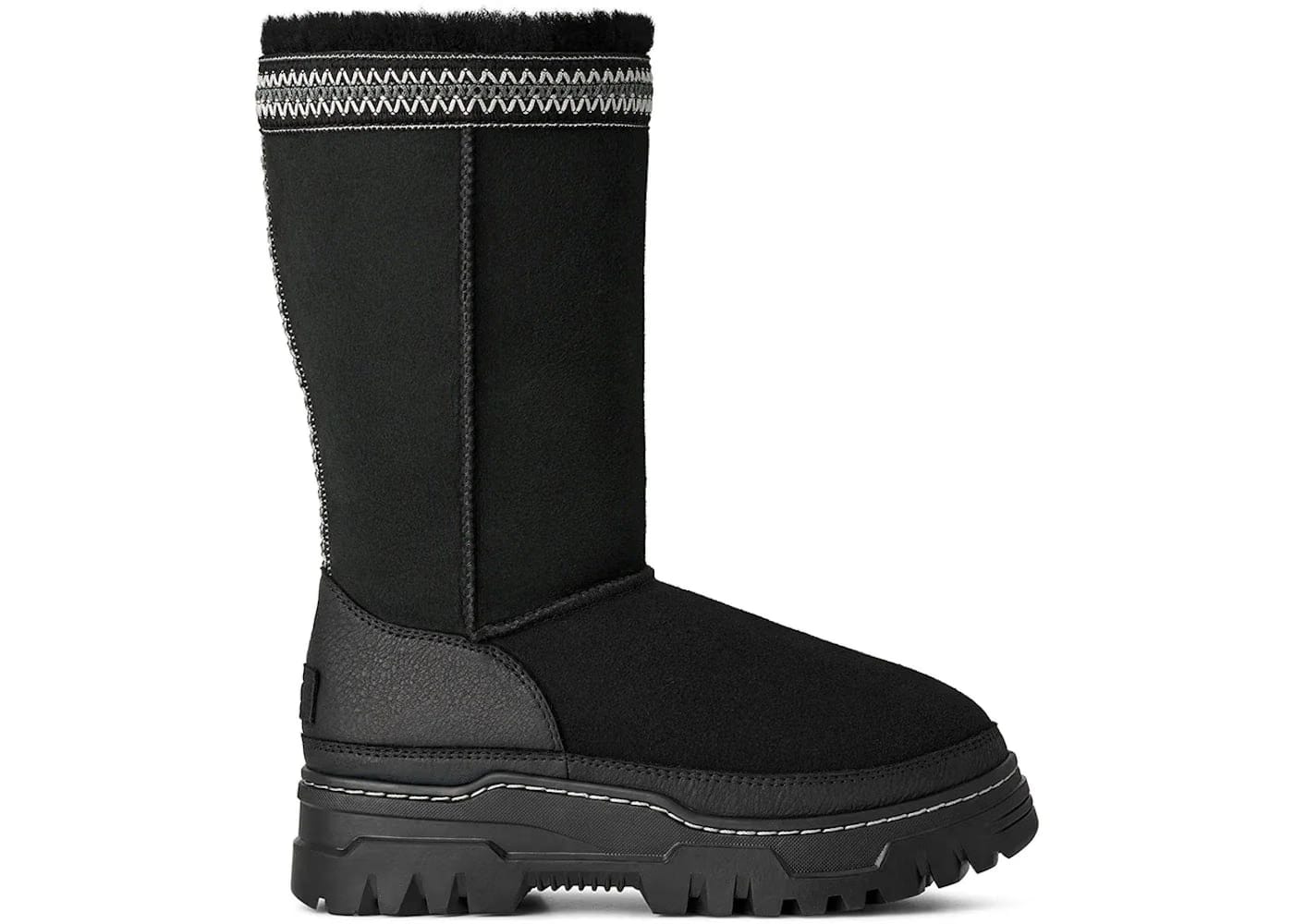 Ugg Classic Tall Trailgazer Boot Black Womens