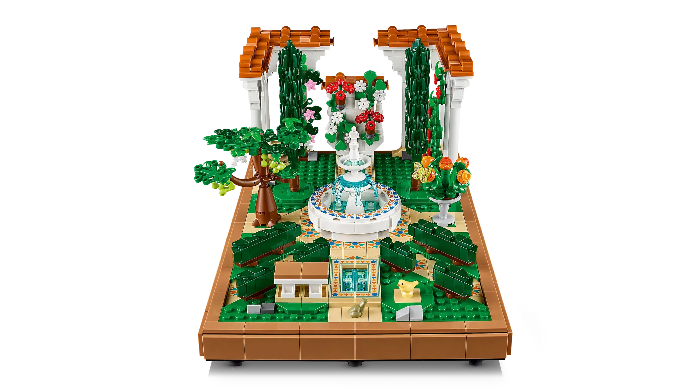 Lego Fountain Garden