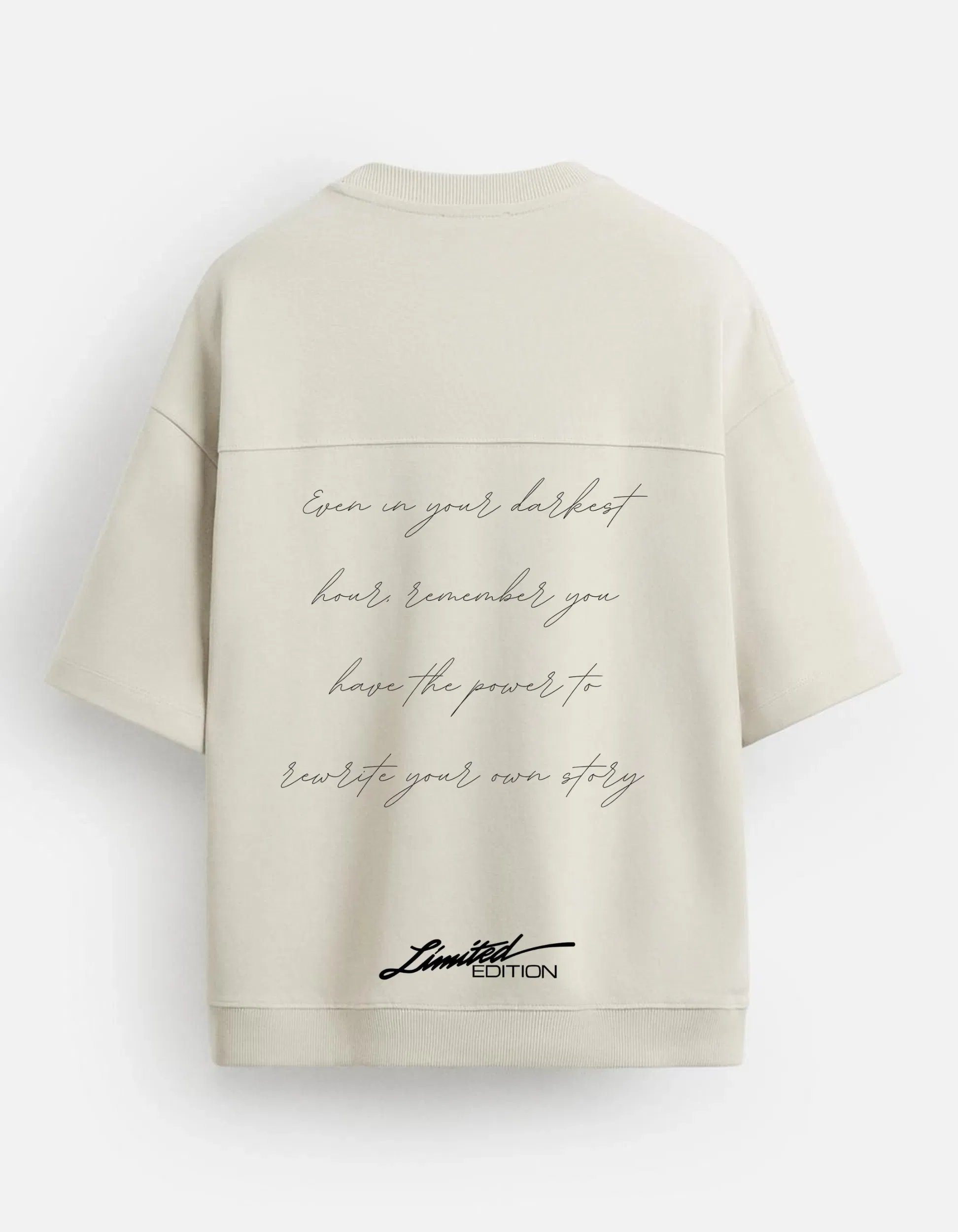 Chaos And A Quote Ribbed T-Shirt