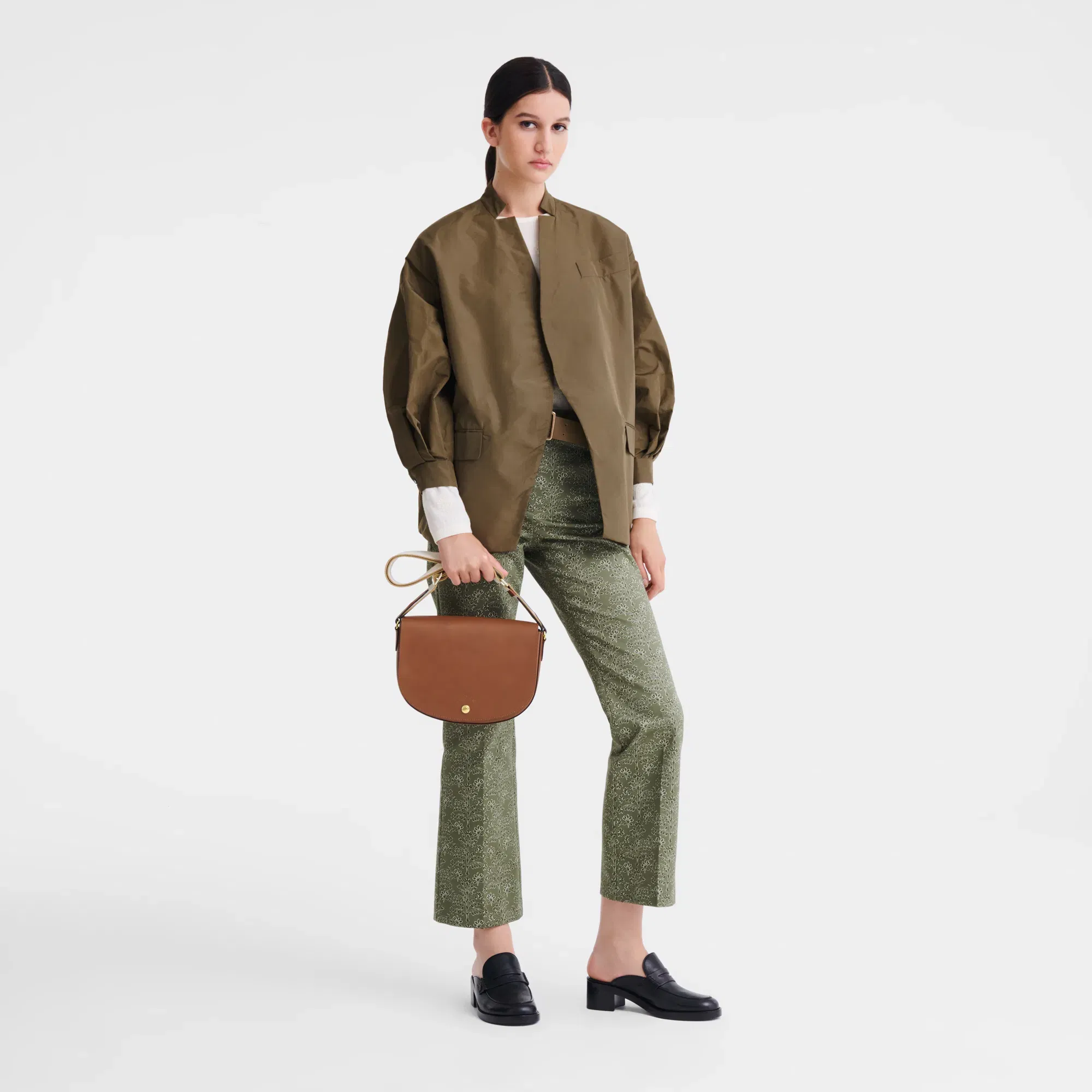 Longchamp Épure M Crossbody bag Cognac
