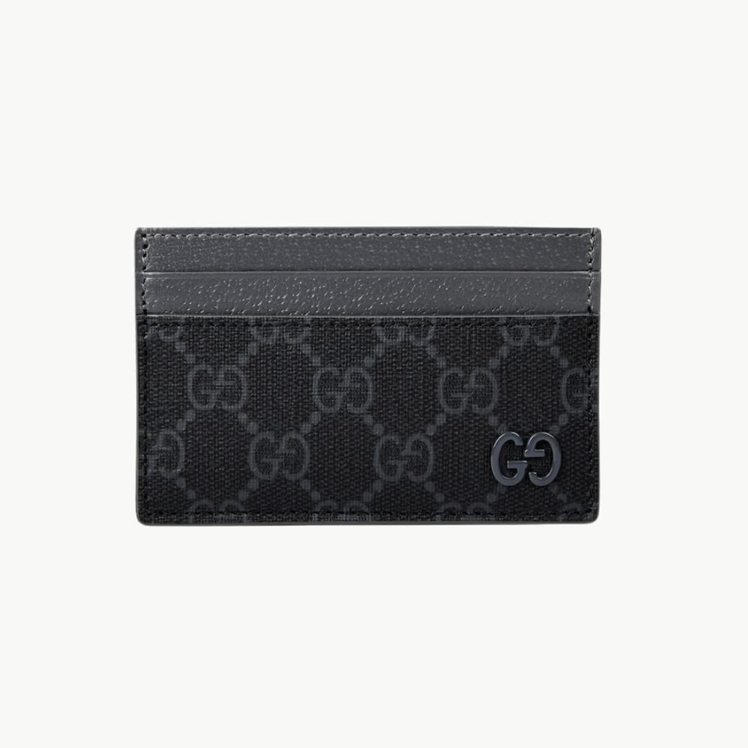 GUCCI MONOGRAM CANVAS CARD HOLDER