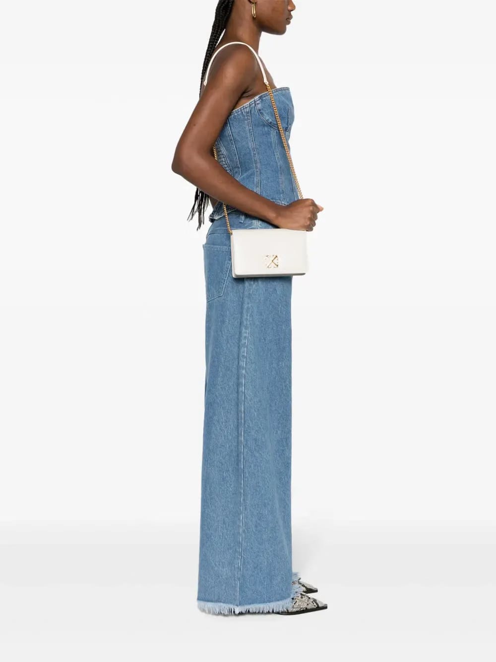 Jitney 0.5 leather shoulder bag