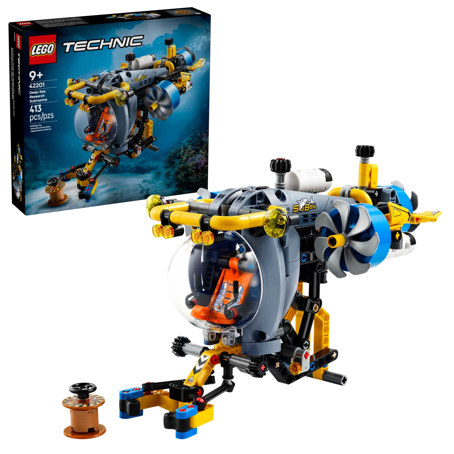 Lego DeepSea Research Submarine