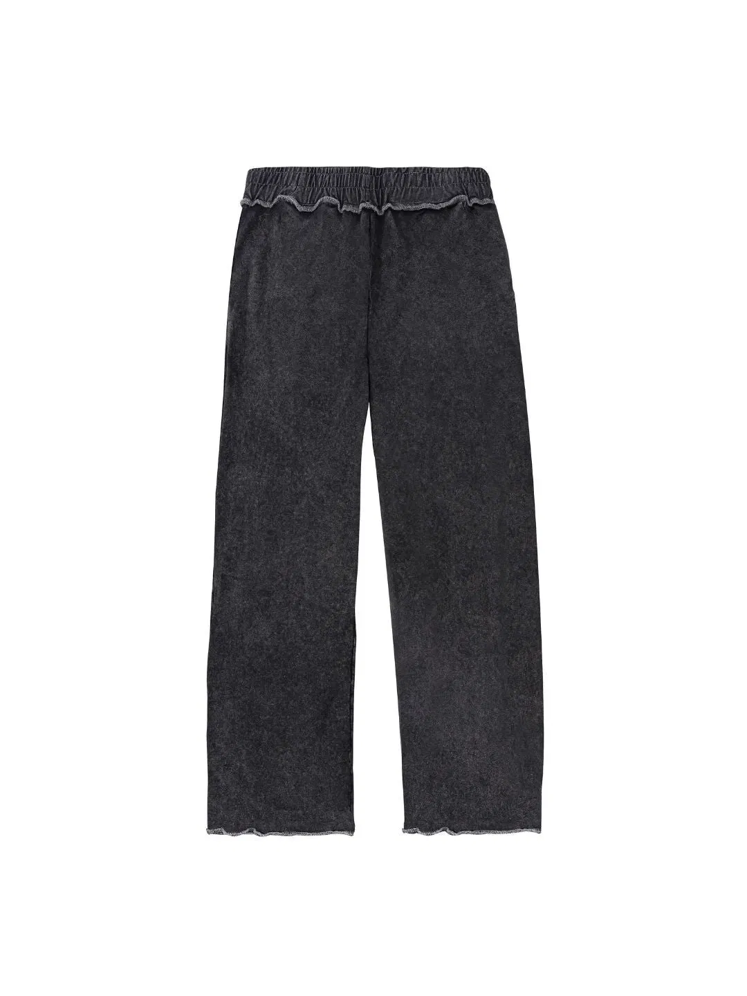 SMOKED REVERSE WAISTBAND JOGGERS