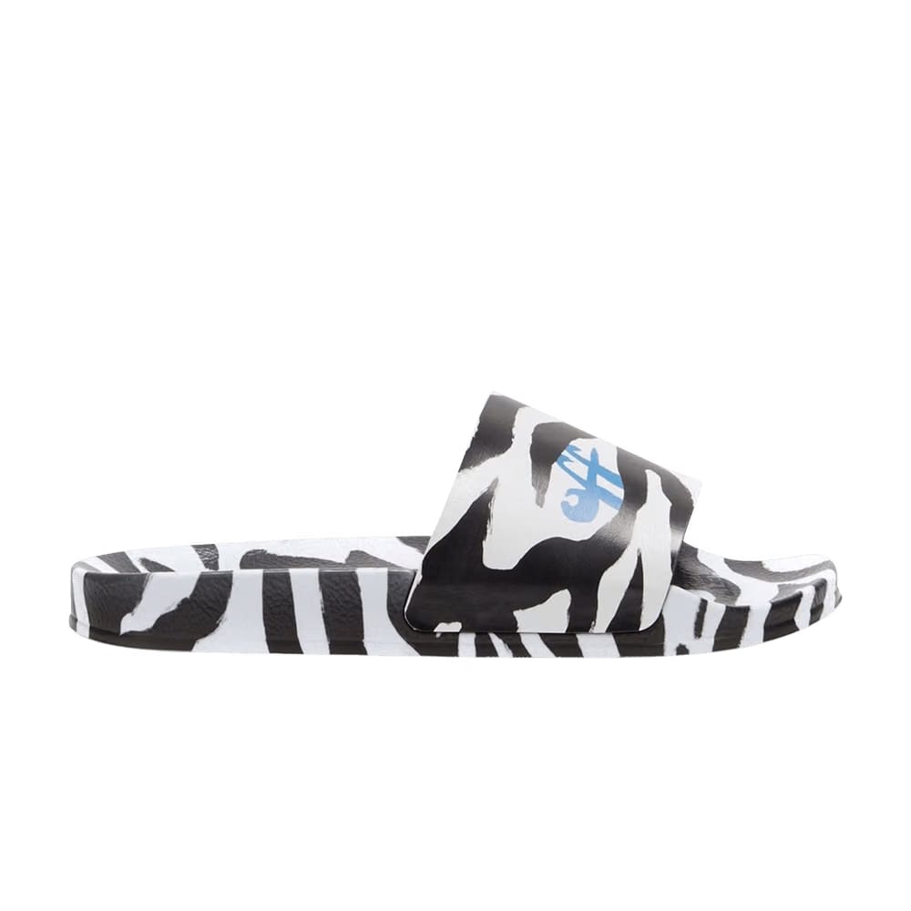 Off-White Wmns Pool Sliders 'Zebra'