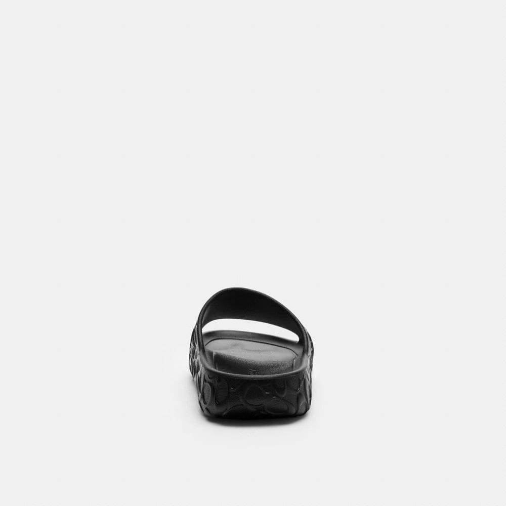 Women's Coach Bay Slide In Signature Black