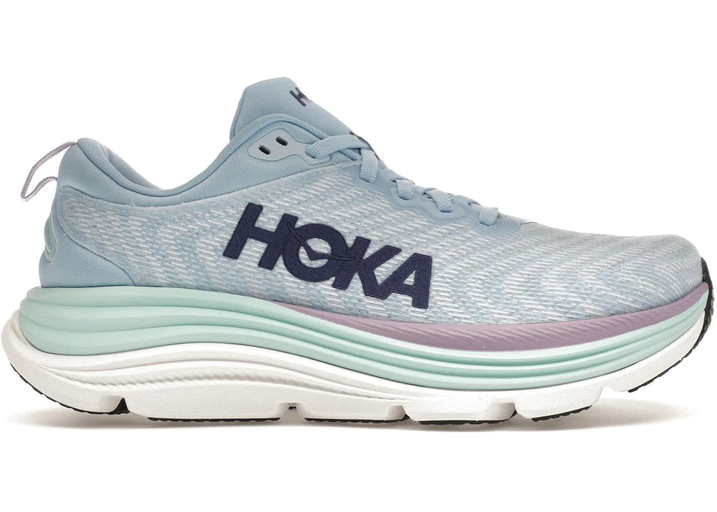 Hoka One One Gaviota 5 Airy Blue Sunlit Ocean Womens