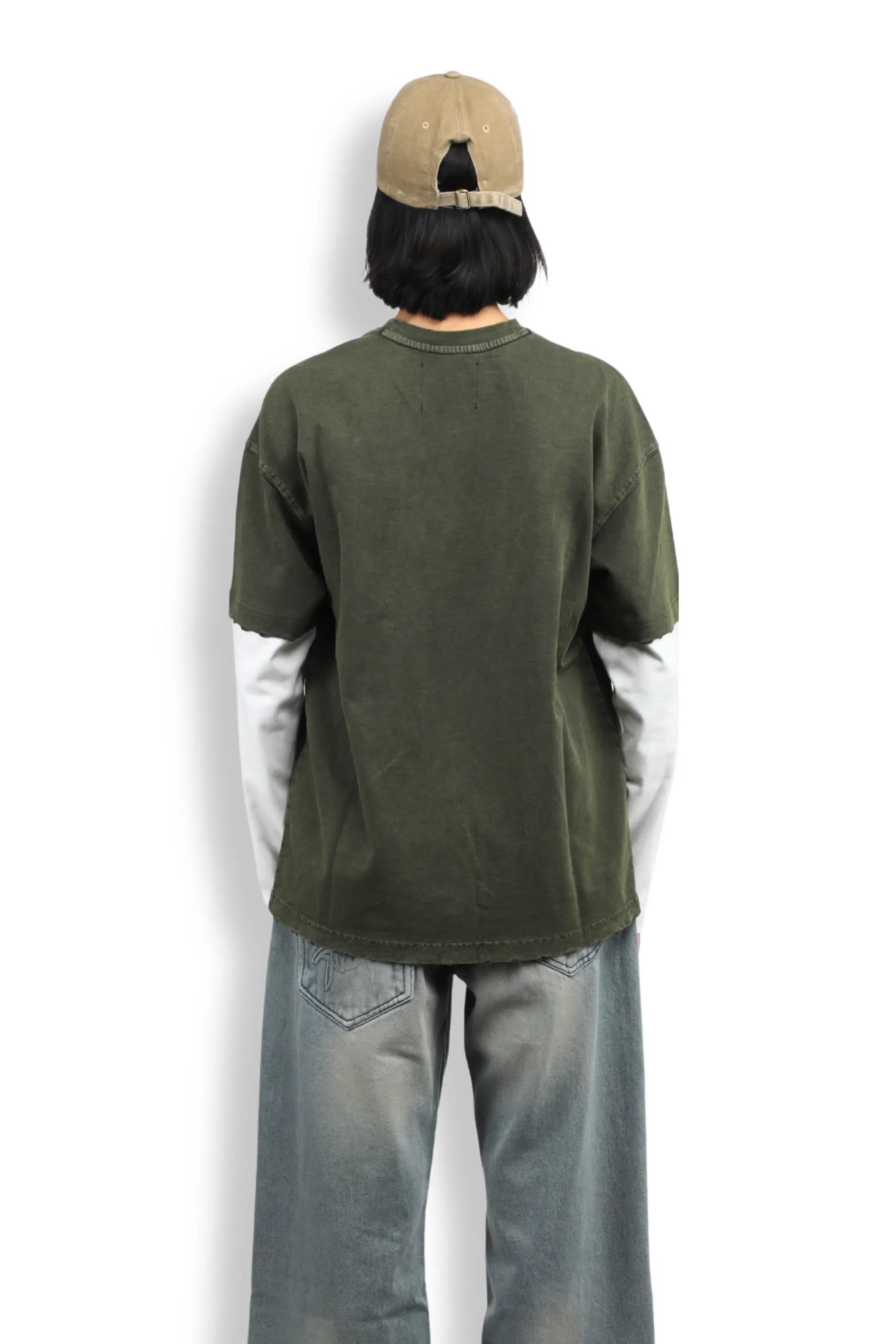 Wireborn T-Shirt - Dusky green