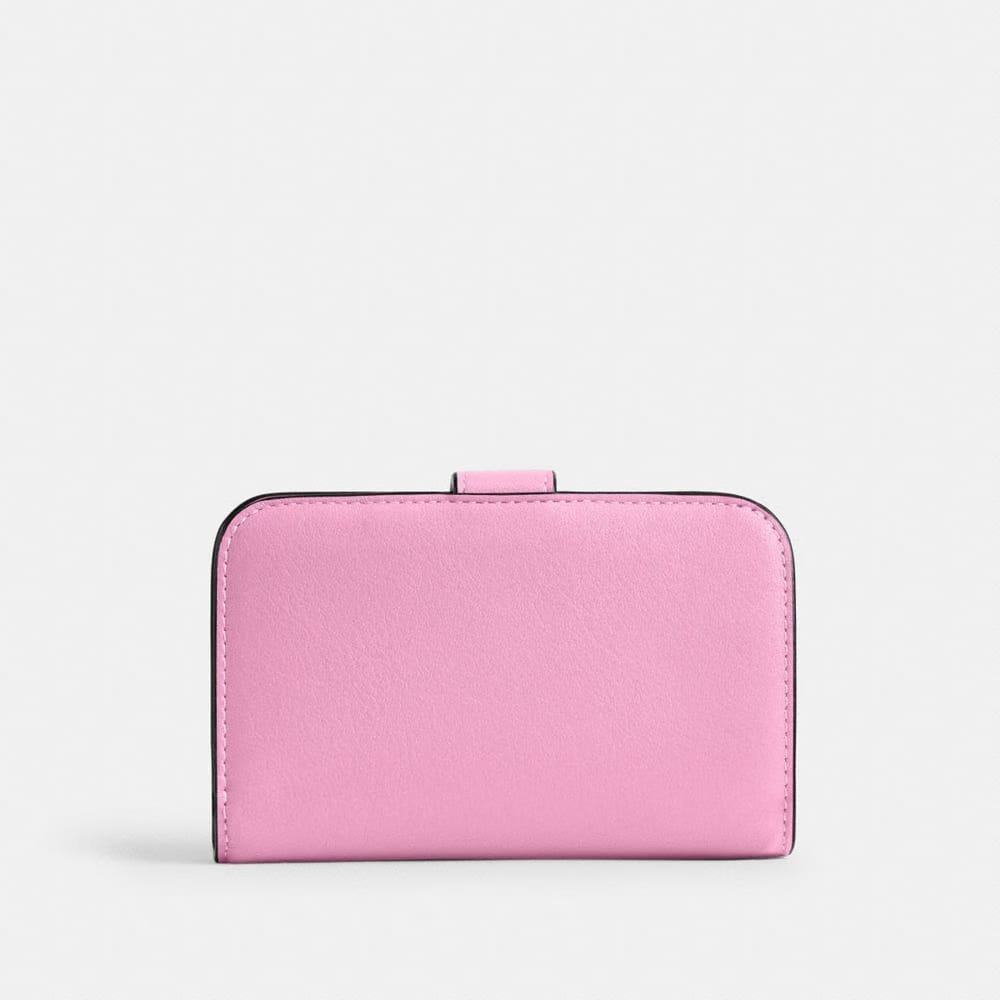 Coach Tabby Wallet Brass Flower Pink