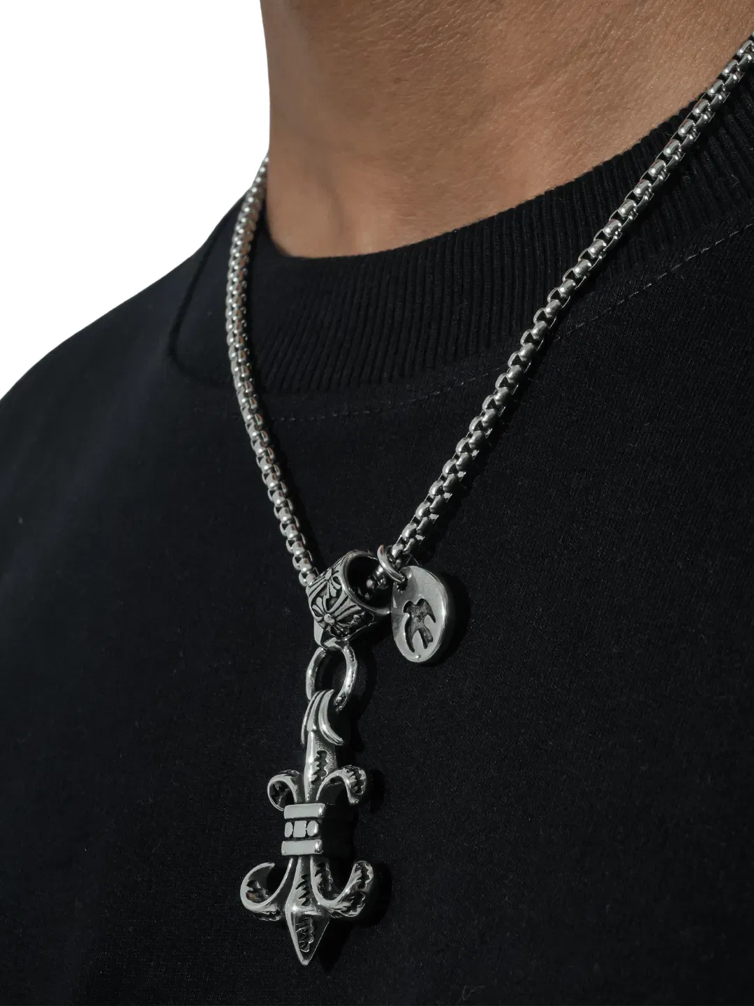 Midnight Monarchy Chain Pendant