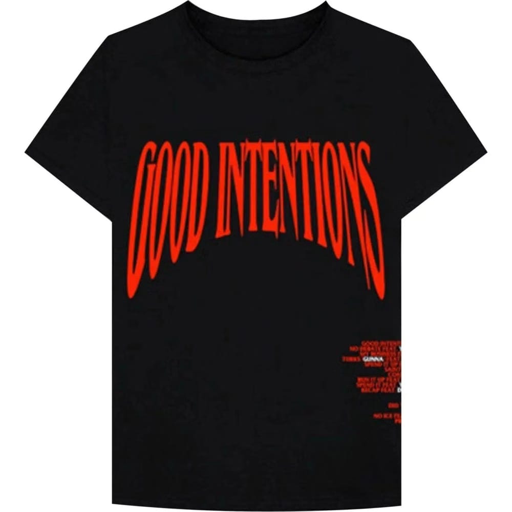 Vlone x Nav Good Intentions T-Shirt "Black"