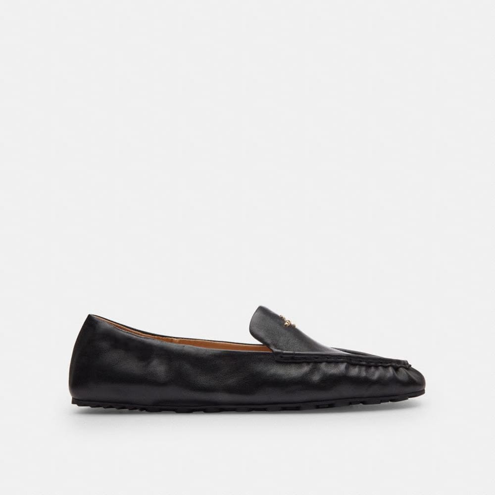Women's Coach Phoebe Soft Loafer Black