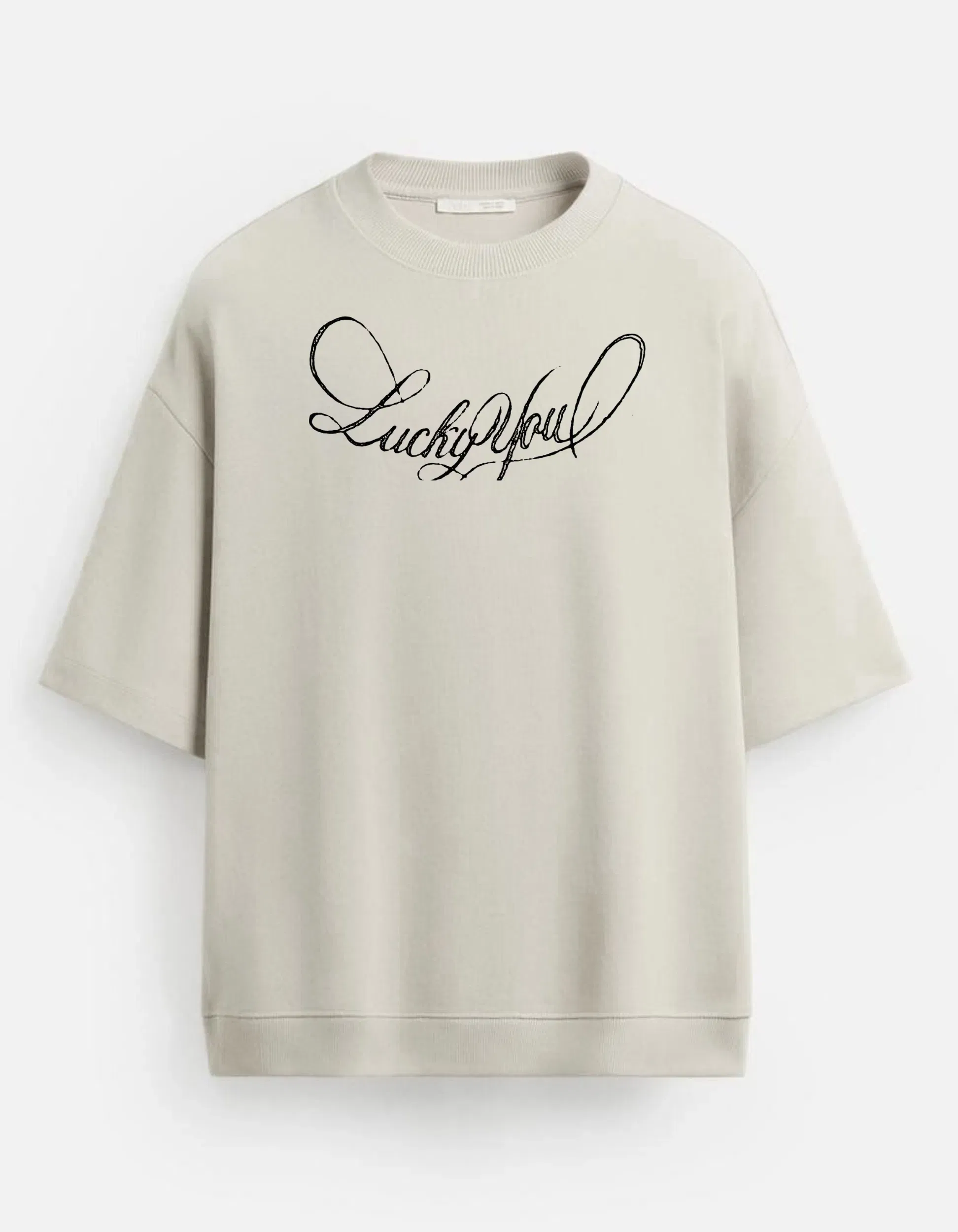 Forever Blessed With Luck Ribbed T-Shirt