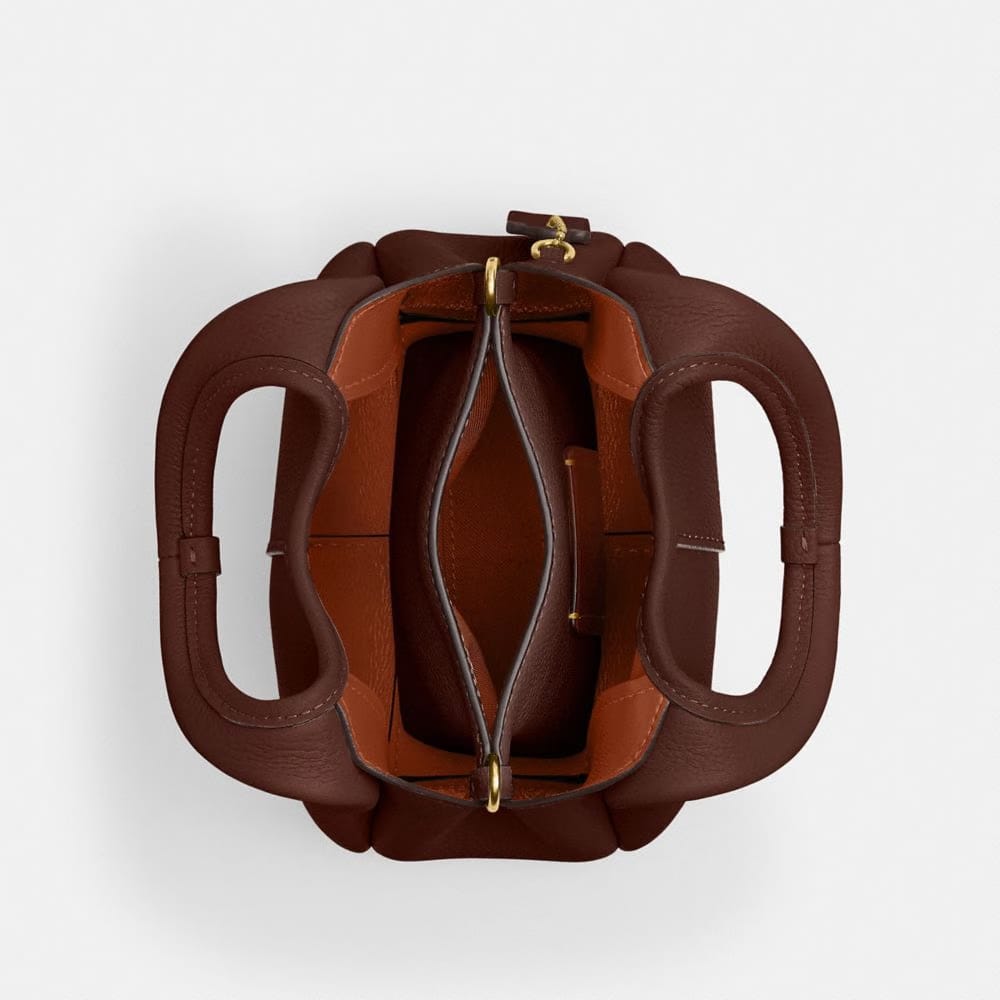 Coach Lana Shoulder Bag 19 Brass Maple