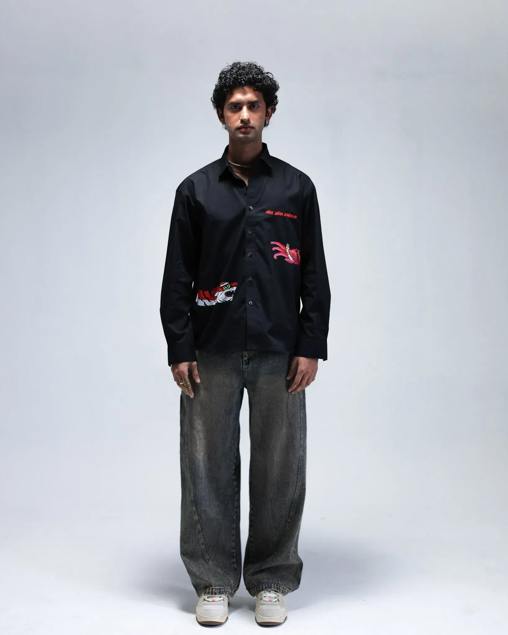 BHUJANG OVERSIZED FIT SHIRT