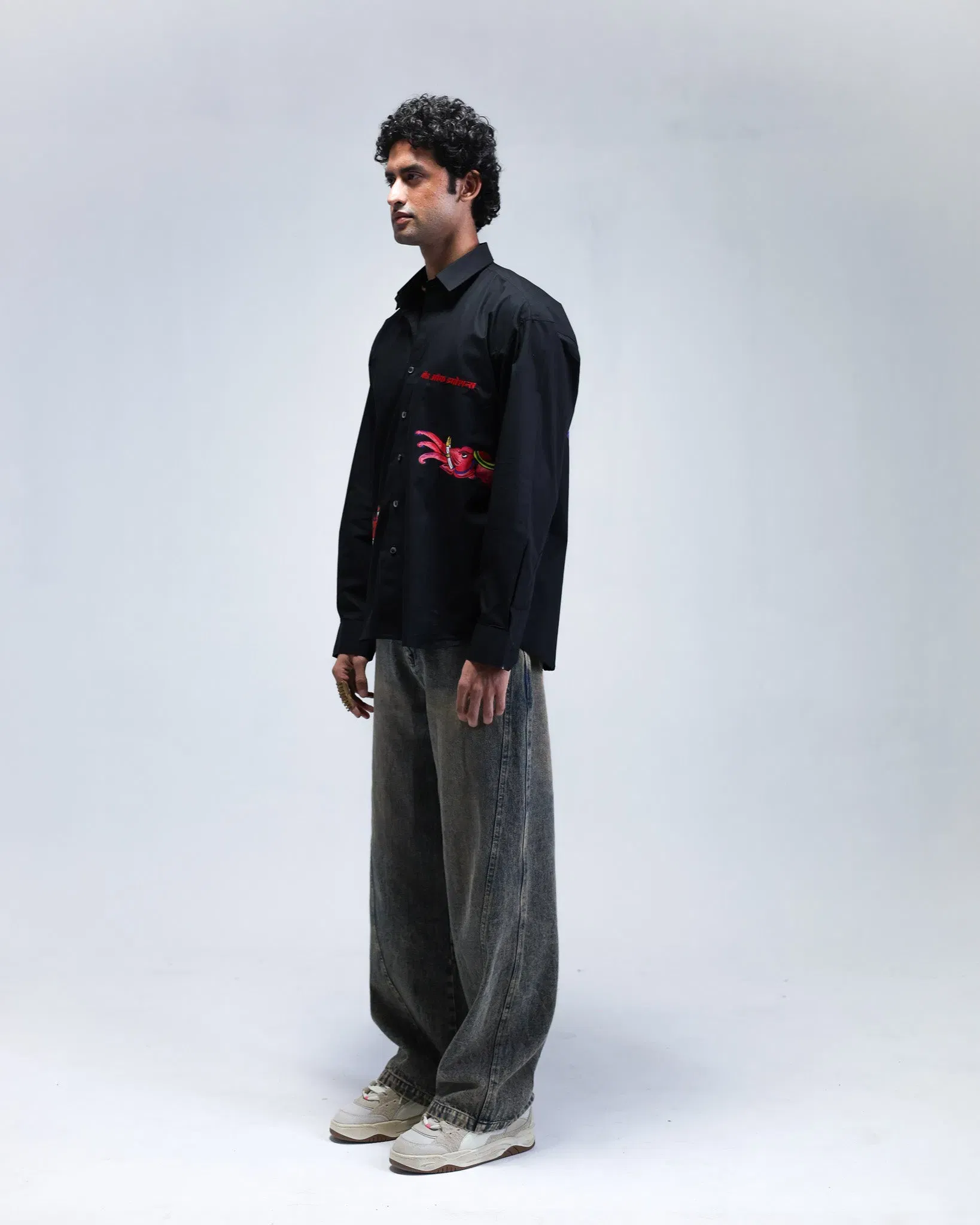 BHUJANG OVERSIZED FIT SHIRT
