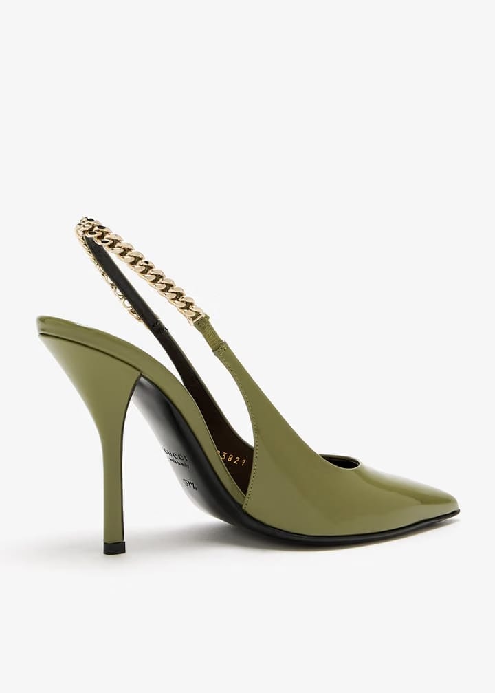 Gucci Signoria slingback pumps