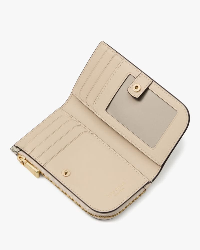 Spade Flower Small Slim Bifold Wallet