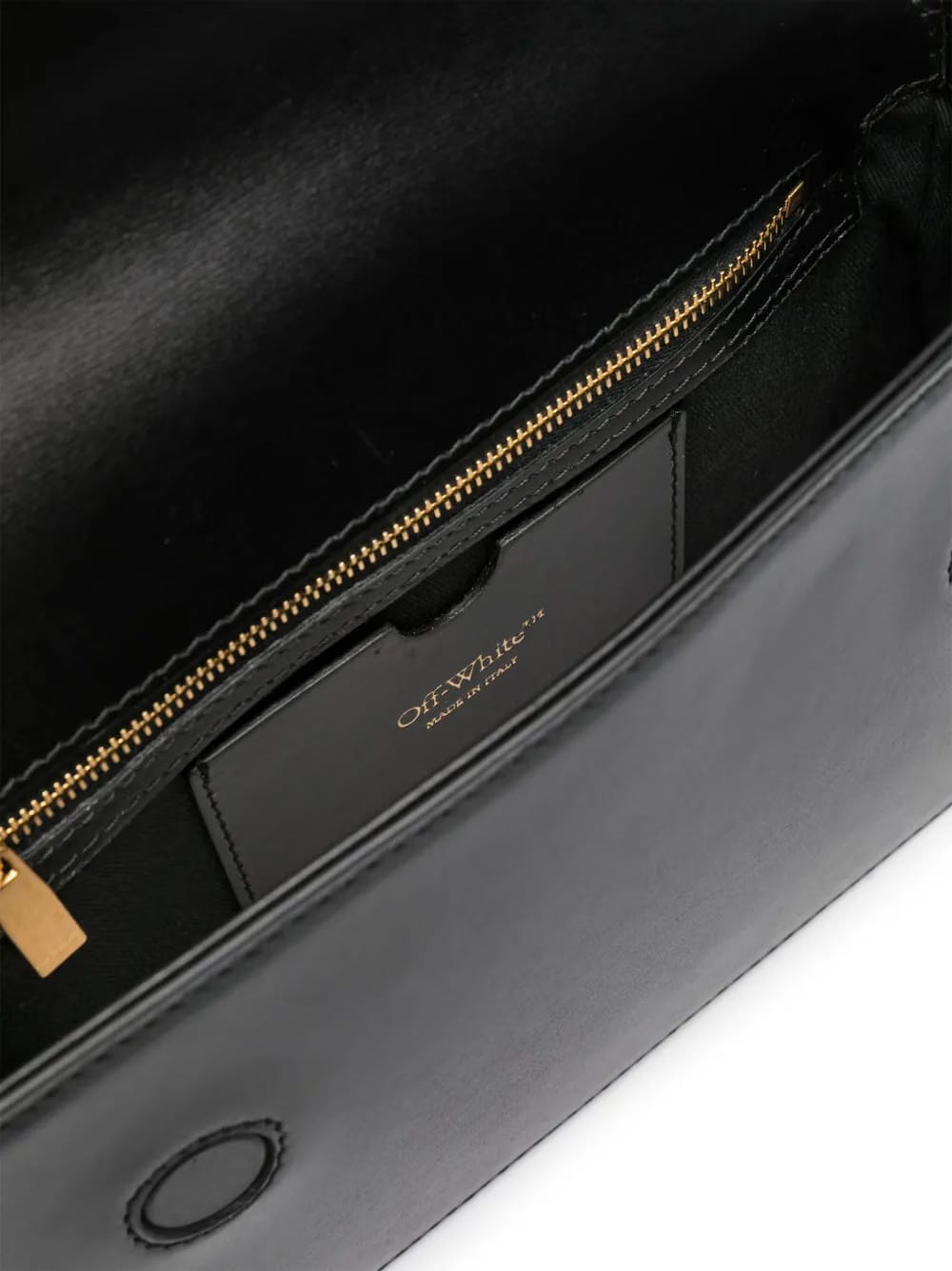 Binder leather shoulder bag