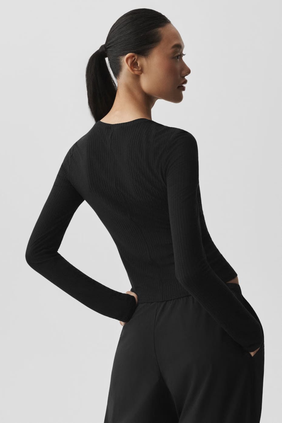 Ribbed Sea Coast Long Sleeve