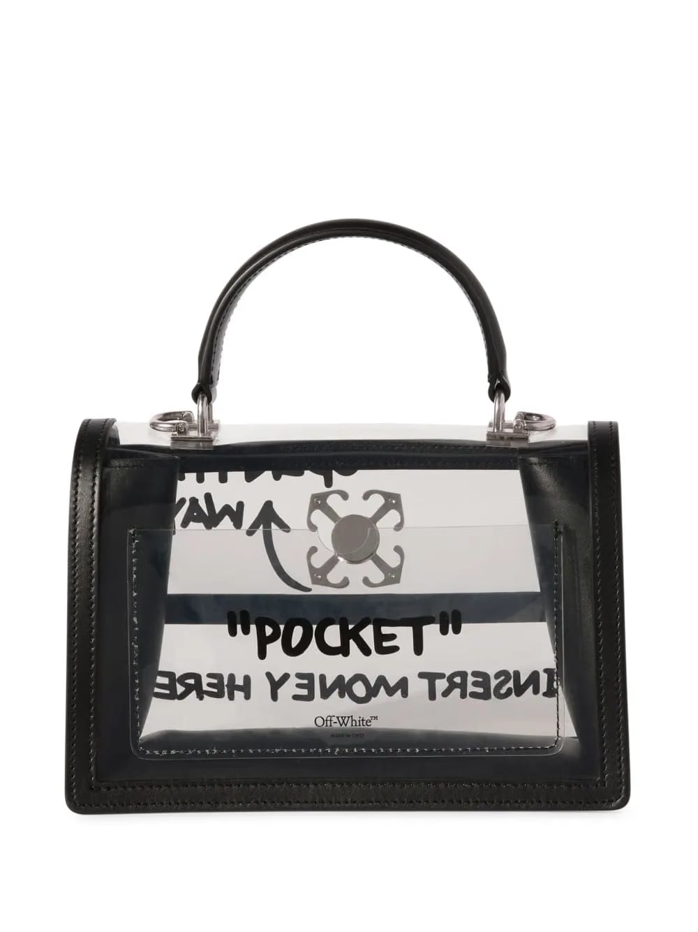 Jitney 1.4 transparent-design tote bag