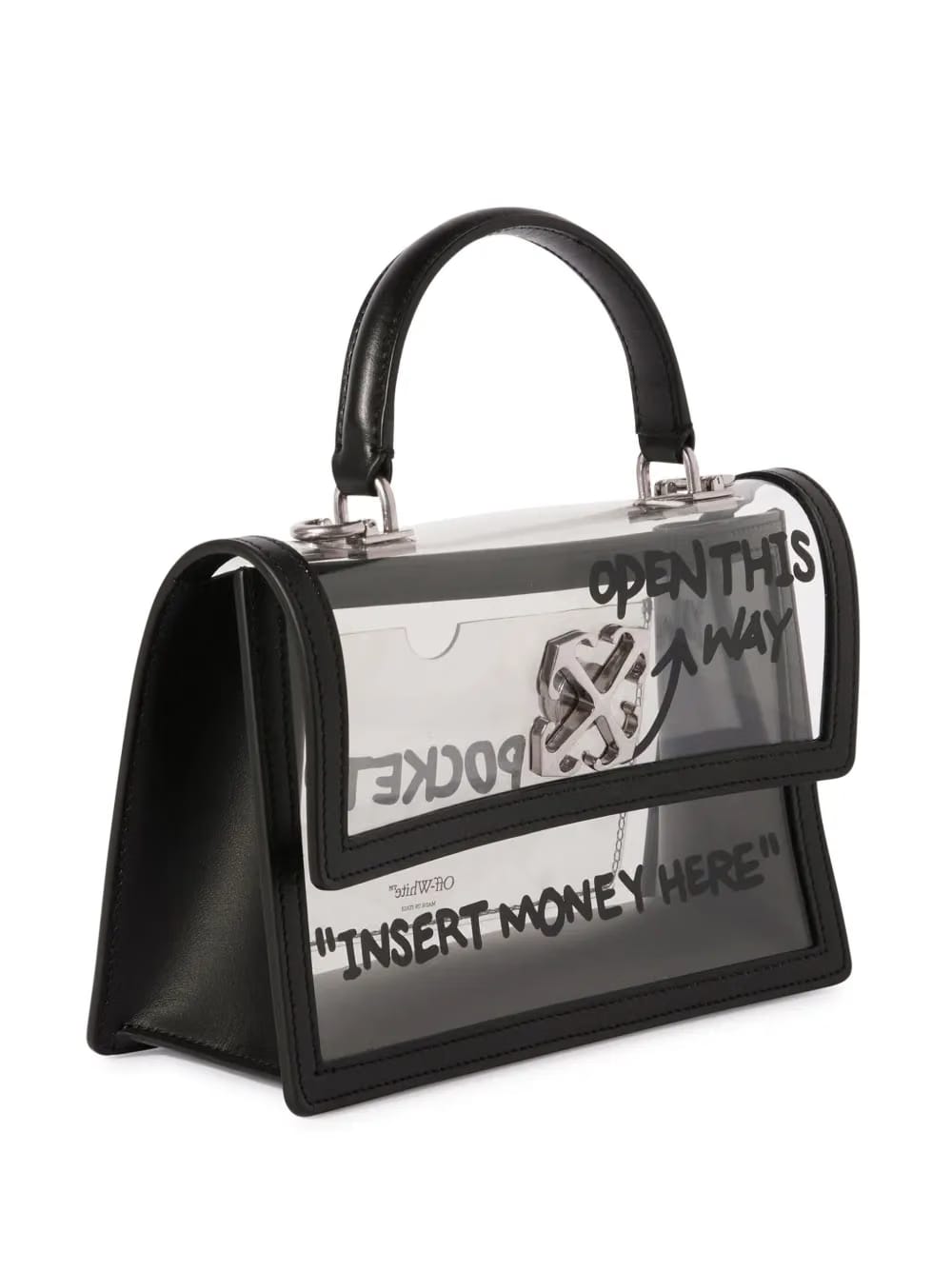 Jitney 1.4 transparent-design tote bag