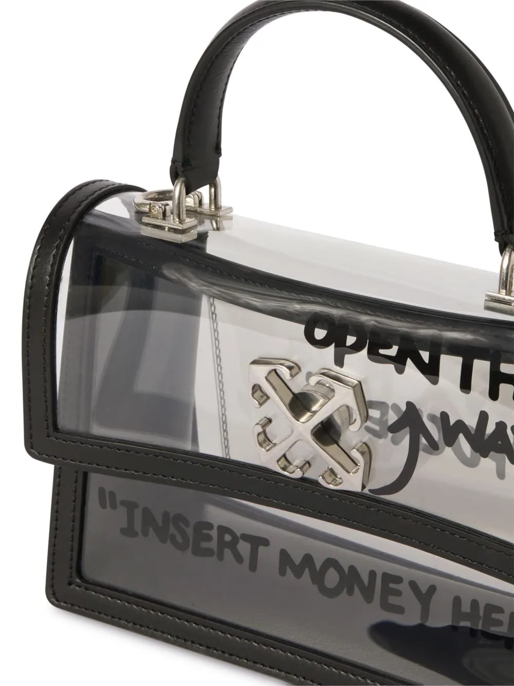 Jitney 1.4 transparent-design tote bag