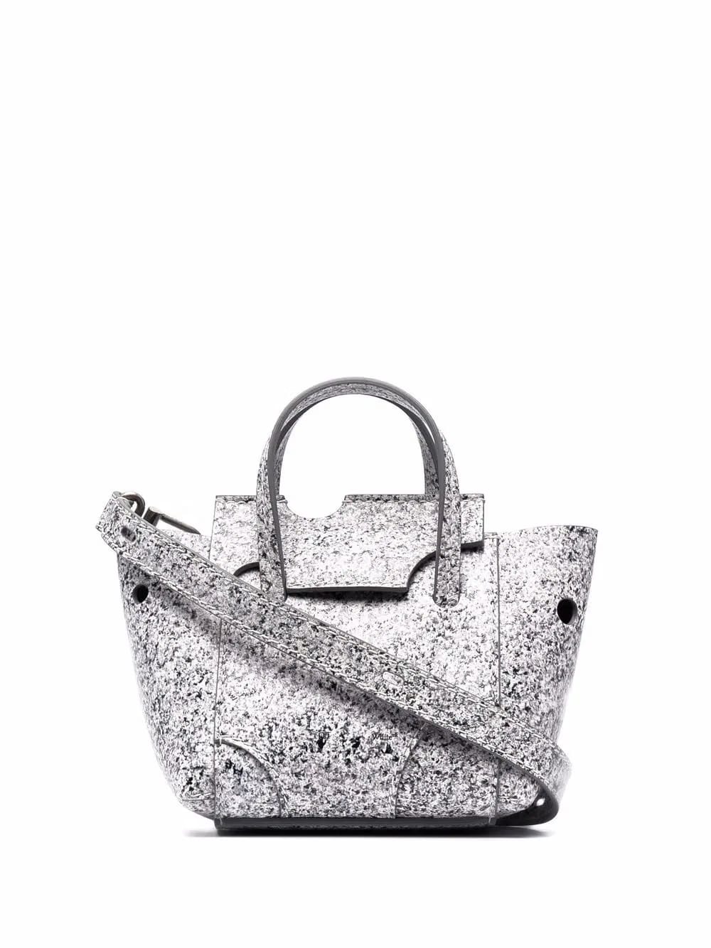 Burrow-16 marbled tote bag