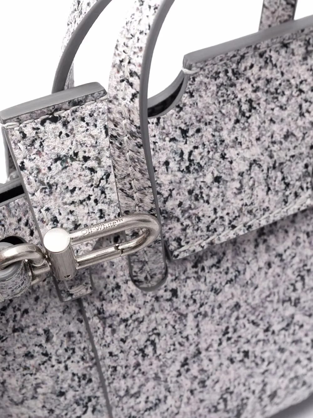 Burrow-16 marbled tote bag