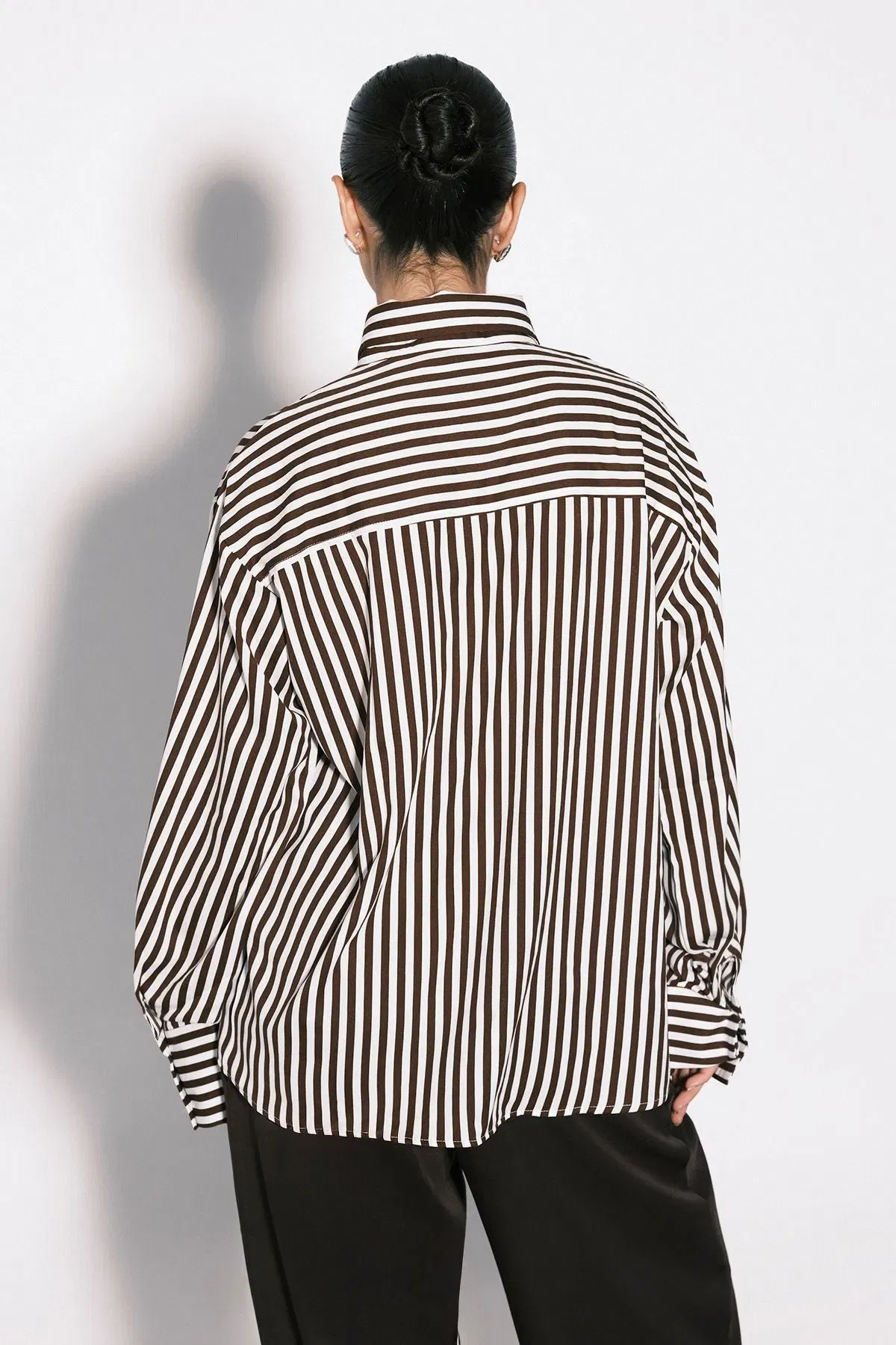 Mixed Stripe Fitted Shirt