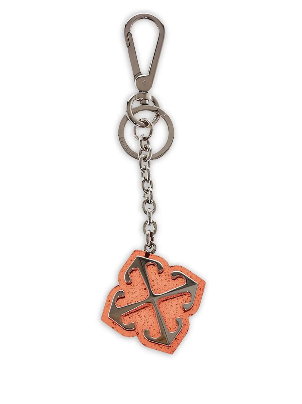 Jitney arrow-motif keyring
