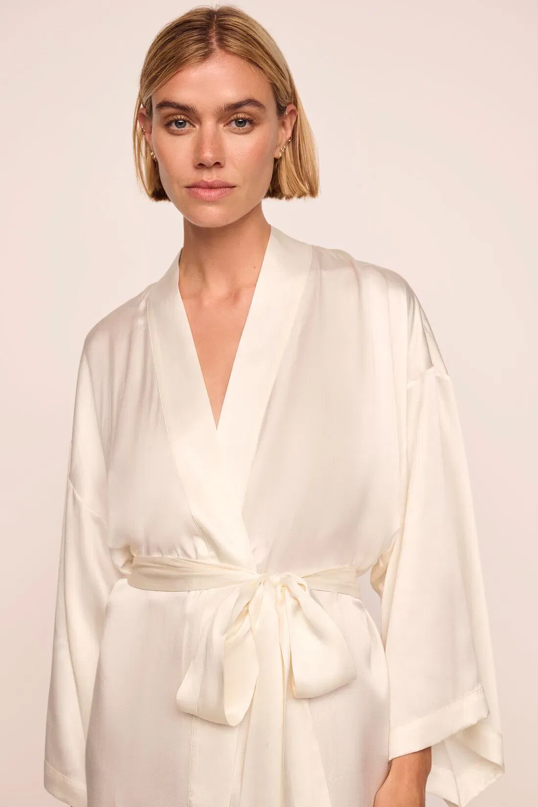 Inez Washable Silk Robe