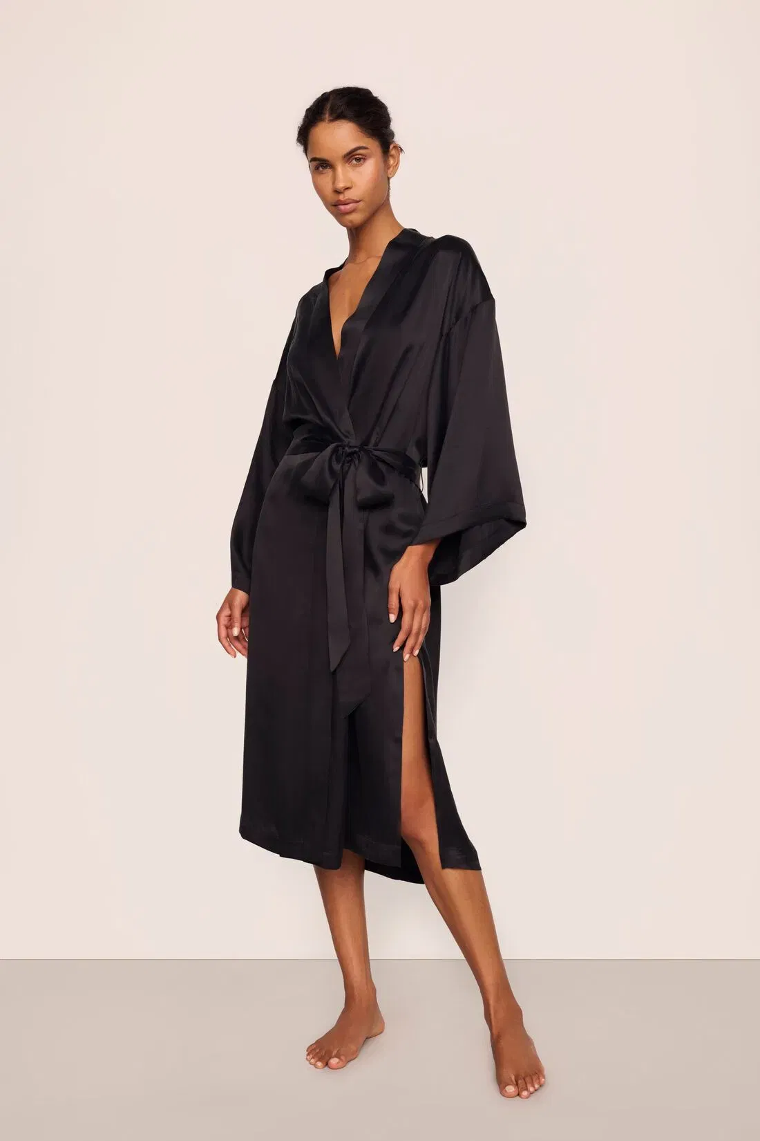 Inez Washable Silk Robe