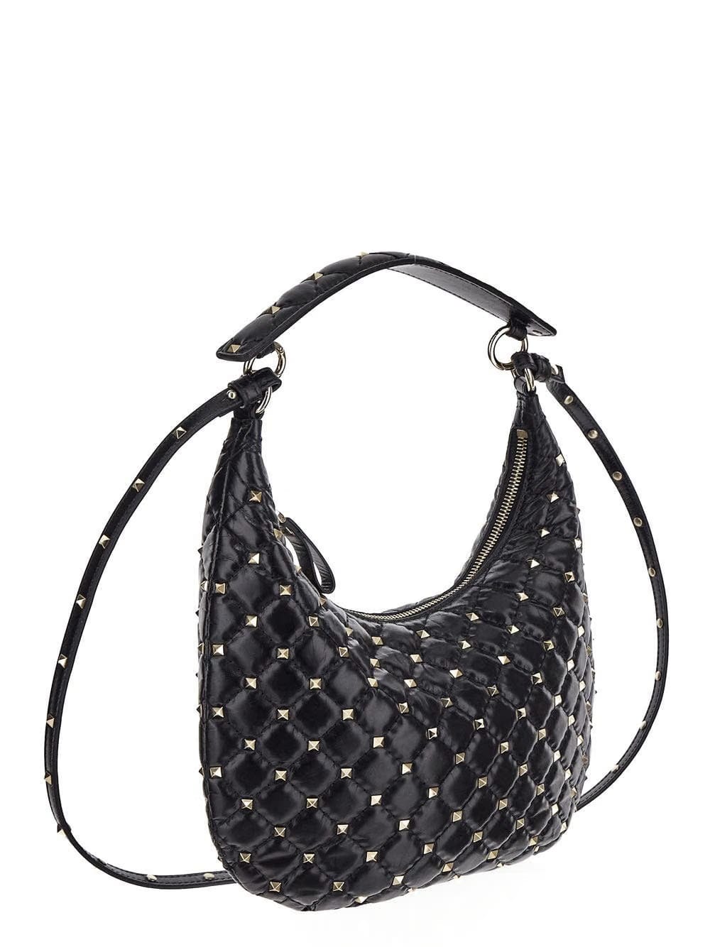 Valentino Garavani Rockstud Spike Small Hobo Bag