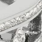 Cut To The Chase Pave Spade Hinge Bangle
