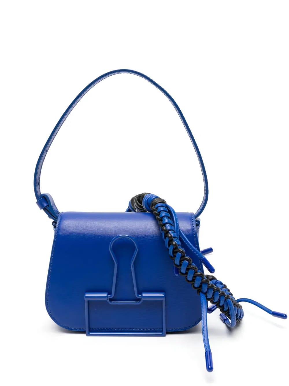 Skeleton Binder leather shoulder bag