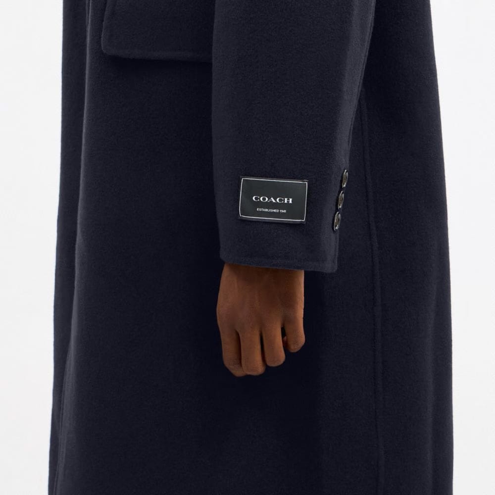 Double Faced Wool Coat