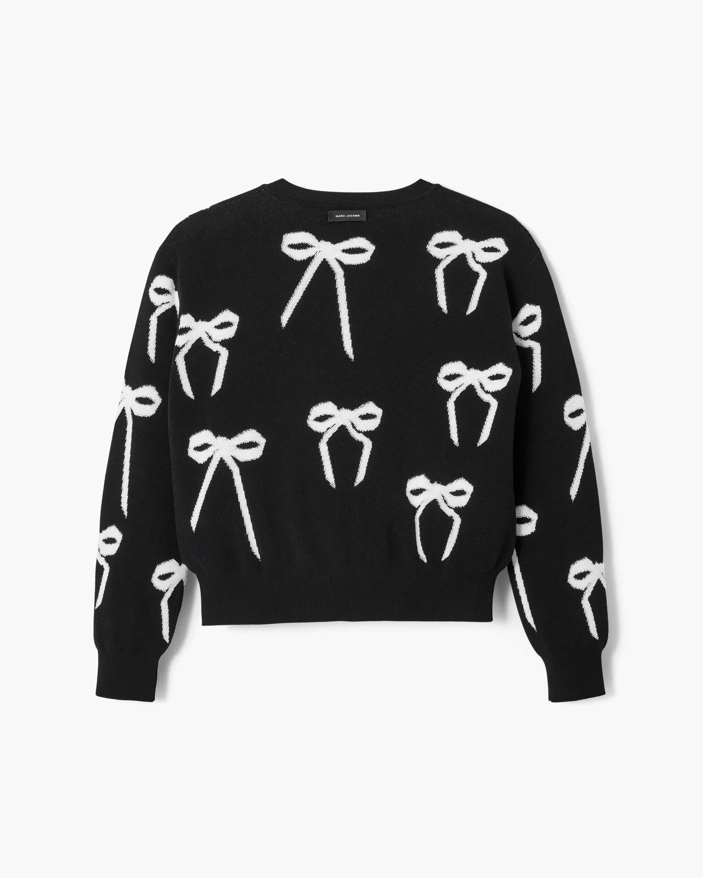 Bow Jacquard Sweater