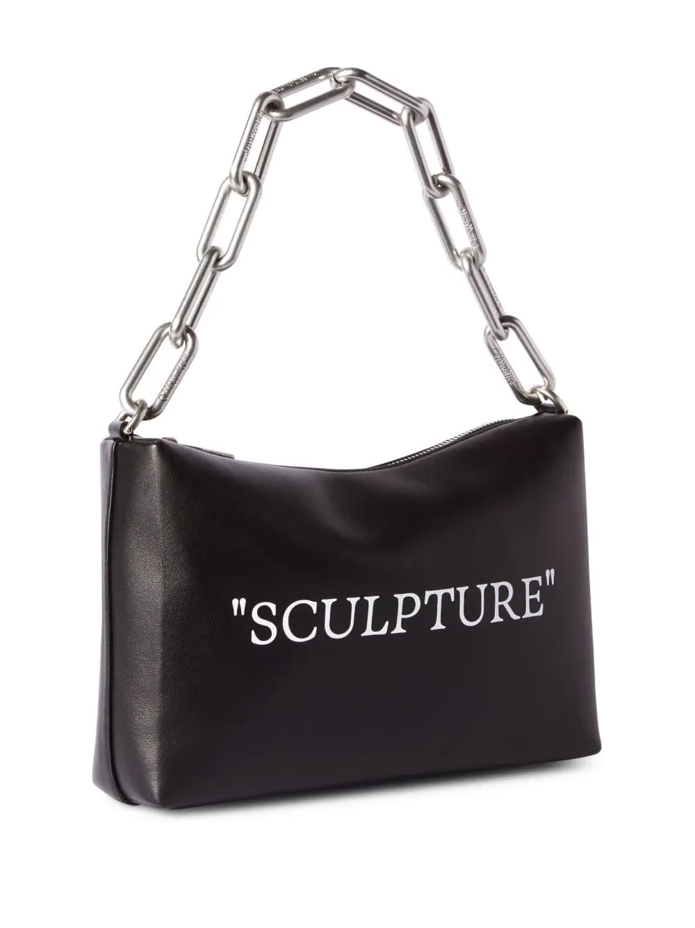 Block Pouch Quote clutch bag