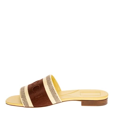 Gucci Slide Sandals with Web