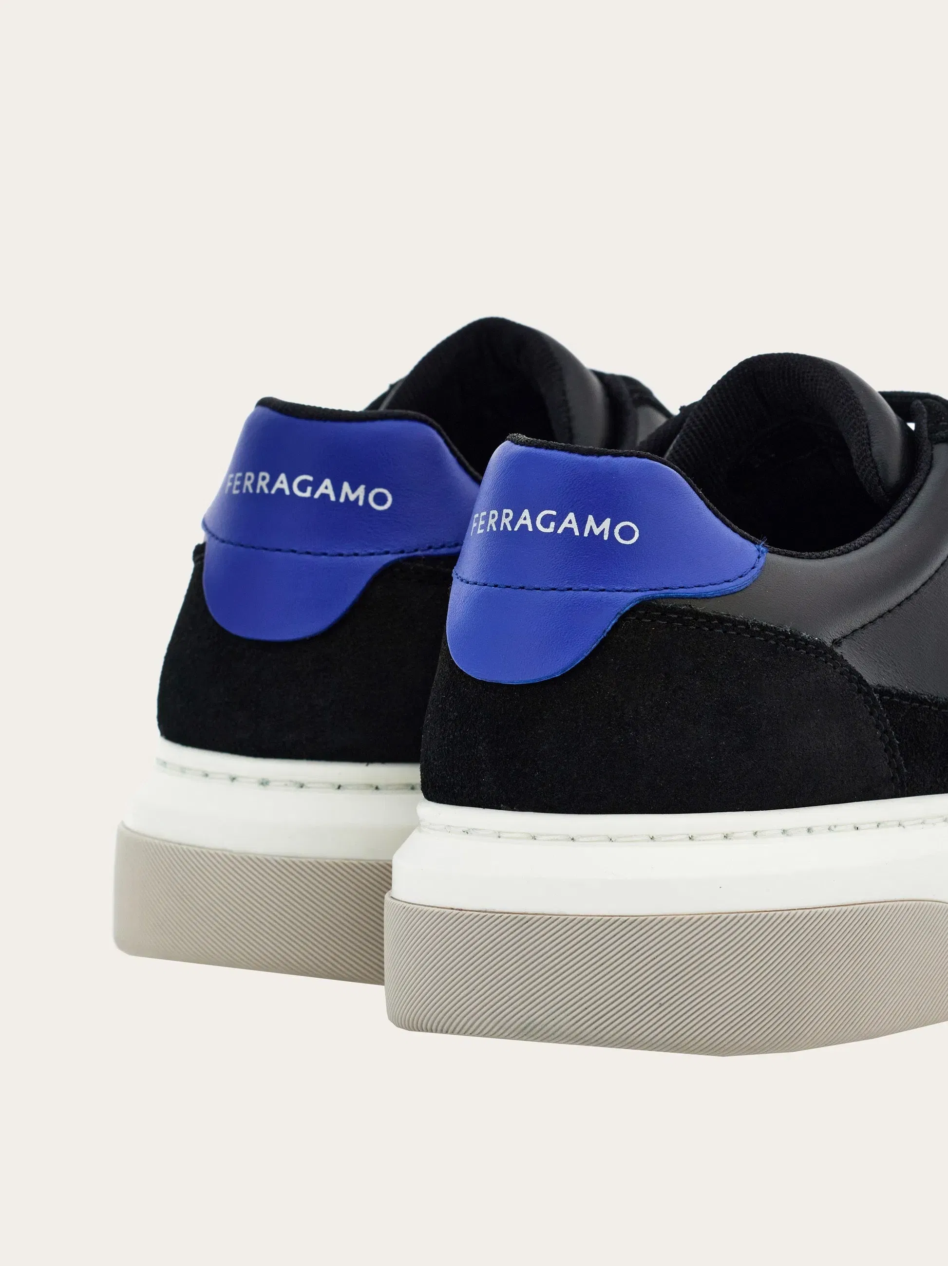 Low-top sneaker with Gancini detail