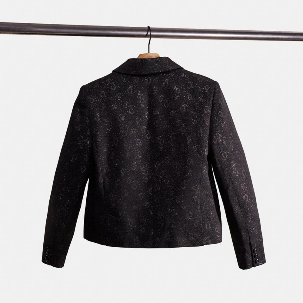Restored Tailored Jacquard Jacket