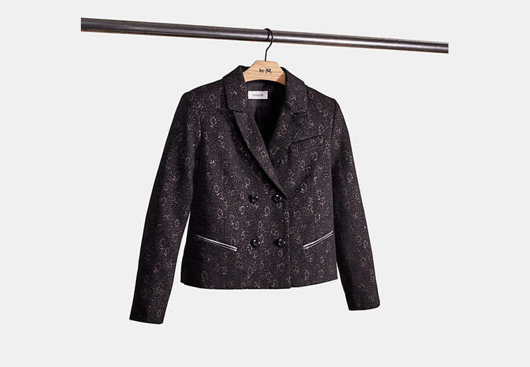 Restored Tailored Jacquard Jacket