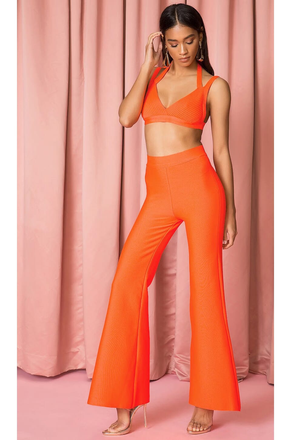 Tiger Mist Sylvia Top in Coral