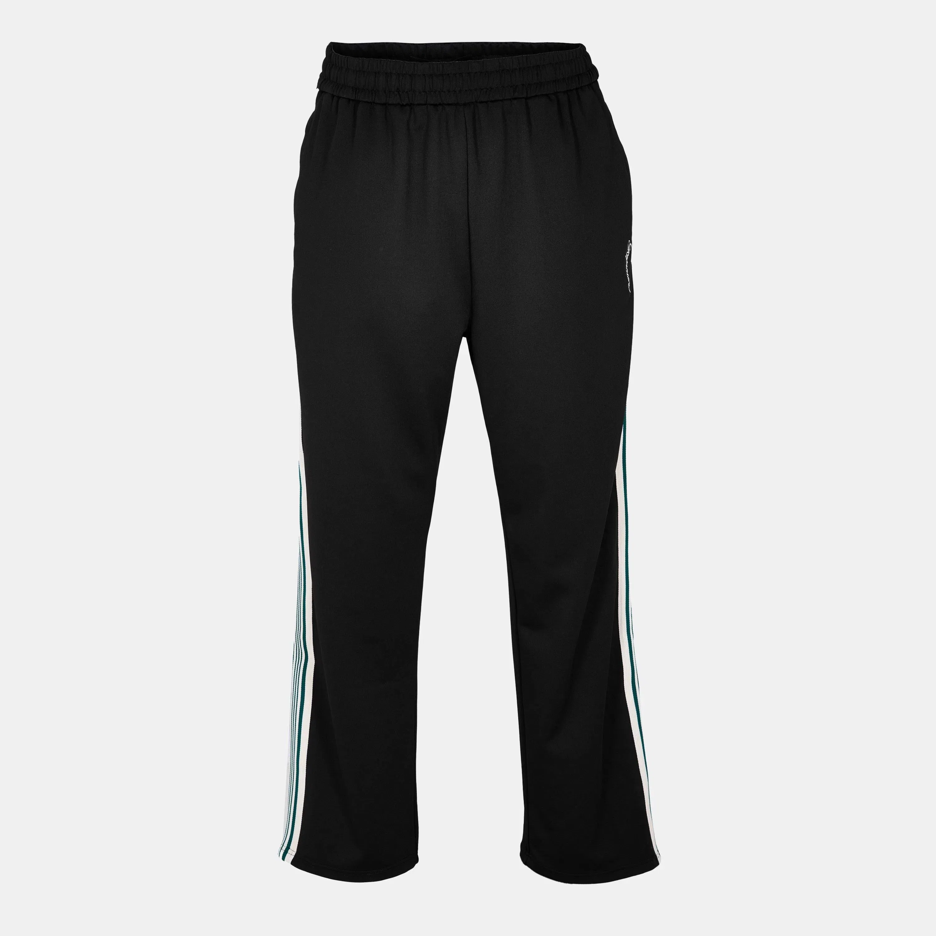 Taped Open Hem Woven Tracksuit Joggers